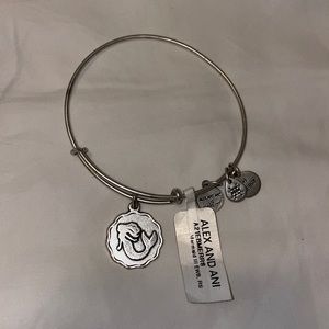 Alex And Ani Mermaid III bracelet in silver